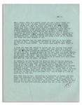 Hunter S. Thompson Letter From 1965 -- ...Ballantine is beginning to hammer and howl about the importance of meeting the deadline...